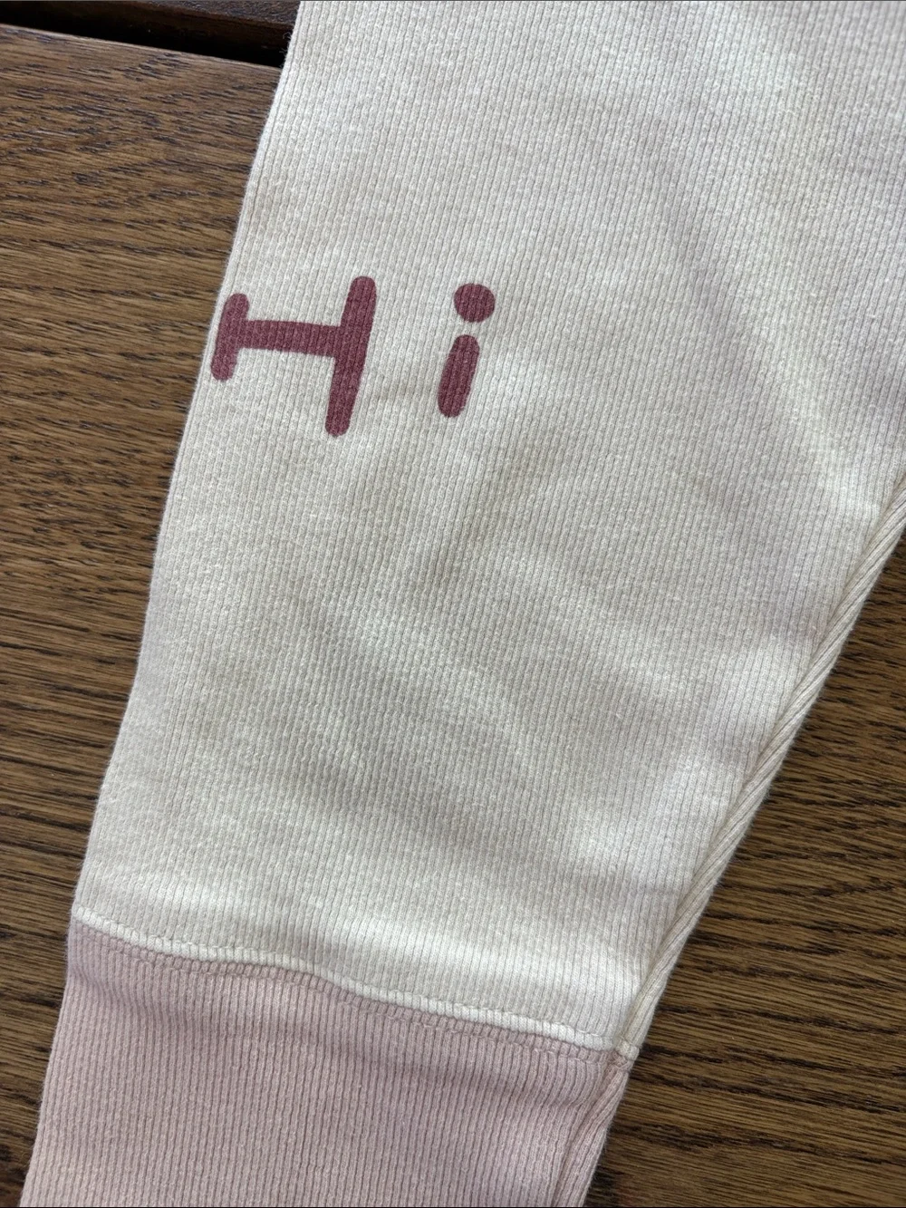 Papa kids Kids Neutral & Pink Playful Leggings